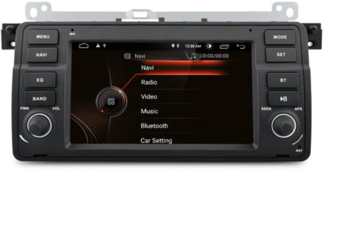 Hipzo 7" Android Car radio BMW E46 3. series, M3 ROVER 75 Car radio, ANDROID 12, WIFI, GPS, USB - Car Radio - Main image