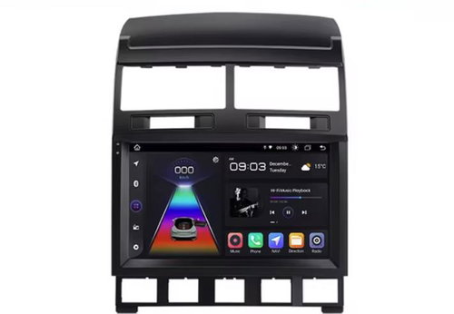 OSSURET 9" Car radio VOLKSWAGEN TOUAREG 2002 - 2011 with CarPlay, Android Auto, GPS navigation, Blue - Car Radio - Main image