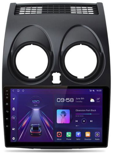Junsun Car radio NISSAN QASHQAI 2006 - 2013 with original navigation, supports original cameras, Car - Car Radio - Main image