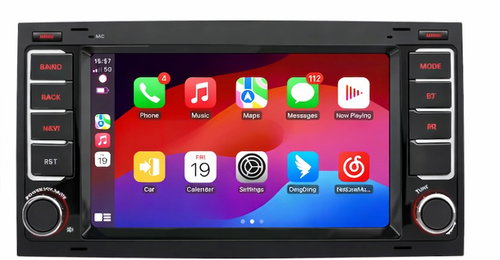 Ossuret Car radio Volkswagen Touareg Transporter T5 Multivan with CarPlay, Android Auto, Navigation, - Car Radio - Main image