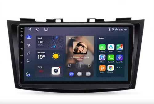 Hizpo Car radio Suzuki Swift 4 2011-2017 2+32GB CarPlay Android with GPS navigation, WIFI, Bluetooth - Car Radio - Main image