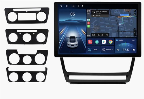 Hizpo 2GB RAM 13" Android Car radio for Skoda Octavia 2 A5 2008-2013 with Apple CarPlay, 4G MODULE,  - Car Radio - Main image