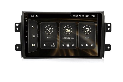 Ossuret 2din Car radio Suzuki SX4 2006-2013 and Fiat Sedici 2005-2014 Android with GPS, WIFI, USB - Car Radio - Main image