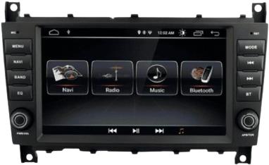 Hizpo 2din Car radio for Mercedes-Benz C-Class W203 2004-2007, CLC W203 2008-2010, Android GPS - Car Radio - Main image