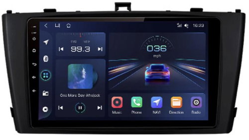 Ossuret 2din Car radio for Toyota Avensis 2008-2015 Android with GPS navigation, WIFI, USB, black - Car Radio - Main image