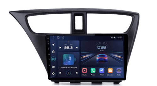 Hizpo Car radio for Honda Civic Hatchback 2012-2017 with Android, GPS navigation, WIFI, USB - Car Radio - Main image