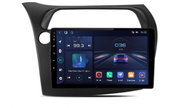 Hizpo Car radio for Honda Civic Hatchback 2005-2011 with Android, GPS navigation, WIFI, USB, Bluetoo - Car Radio