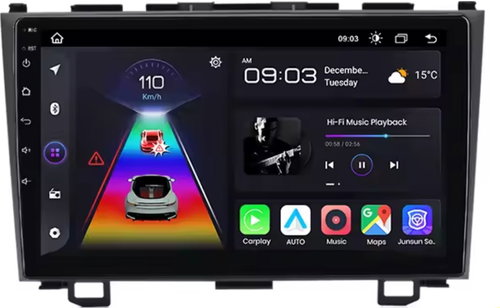 Hizpo Car radio for Honda CRV CR-V 3 2007-2011 with Android, GPS navigation, WIFI, USB, Bluetooth - Car Radio - Main image