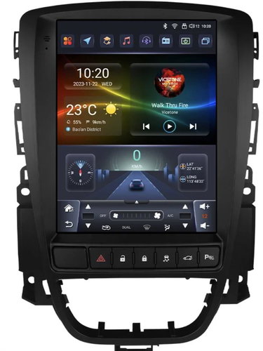 Ossuret 2Din Car Radio Opel Astra J 2009+2015 CarPlay, Android Auto, GPS Navigation - Car Radio - Main image