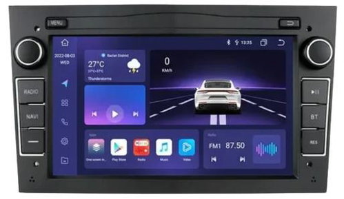Hizpo 2din Android car radio A for Opel in 3 colours - black, silver, grey, Opel ASTRA car radio - Car Radio - Main image