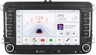 Ossuret 8GB Apple CarPlay Android Auto 2din Autorádio pro VOLKSWAGEN ŠKODA SEAT GPS Navigace - Autorádio