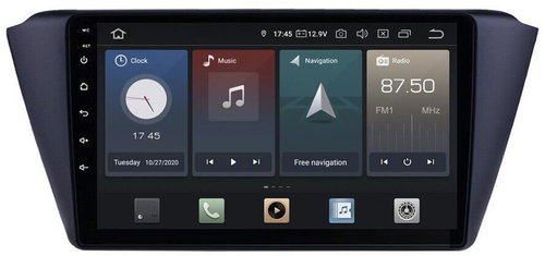 OSSURET Car radio Skoda Fabia mk3 2015-2021 Navigation Radio Skoda Fabia III 3rd generation 2015 - 2 - Car Radio - Main image