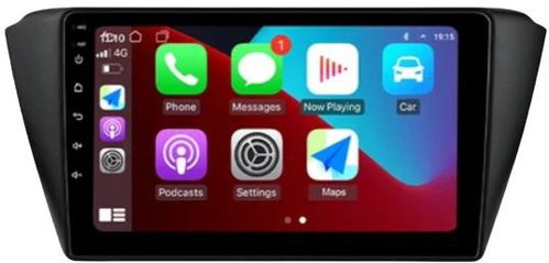 OSSURET CarPlay, Android Auto Car radio for Škoda Fabia mk3 2015-2021, 2GB radio for Škoda Fabia III - Car Radio - Main image