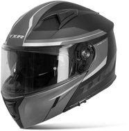 TXR Rival black-gray-white sized. L - Motorbike Helmet