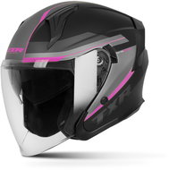 TXR City black-gray-pink sizing. S - Motorbike Helmet