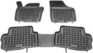Rezaw-Plast, Gumové koberce se zvýšeným okrajem, Seat Alhambra II, 2010-2020, 5 Sedadel - Autokoberce