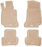 Rezaw-Plast Mercedes C-Class 2014-2021 (W205, beige) - Car Mats