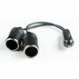 Alum 2x 12/24V - Autoadaptér