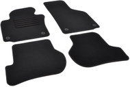 AZ Auto Design textilní koberce Škoda Octavia II 2005-2013 4x kulatá fixace - Car Mats
