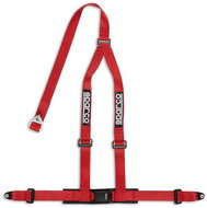 Sparco 3-point seat belt with ECE approval, red - Safety Belt