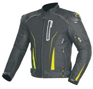 MAXX - AT 2111 Textilní bunda černo-zelený reflex  - Motorcycle Jacket