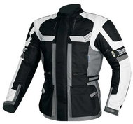 MAXX - NF 2206 Textile jacket long black-grey-white XL - Motorcycle Jacket