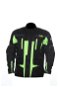 MAXX - NF 2201 Textilní bunda dlouhá neon green  - Motorcycle Jacket