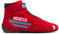 Sparco Pretekárske topánky Top Martini Racing, s homologáciou FIA, farba červená - Pretekárske topánky