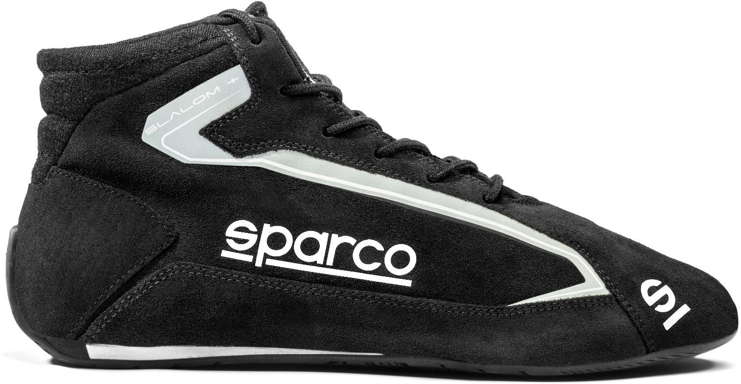 Sparco SLALOM+ Versenycipő, FIA homologizált, fekete, 45-ös méret
