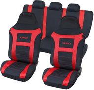 CAPPA Perfetto EL Luxury Skoda Karoq Sportline red - Car Seat Covers