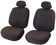 CAPPA Mito Lima Luxury 2 pcs orange - Car Seat Covers