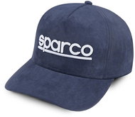 Sparco Cap Suede, dark blue - Baseball Cap