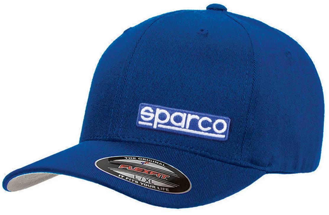 Sparco Flexfit sapka, L/XL méret, kék