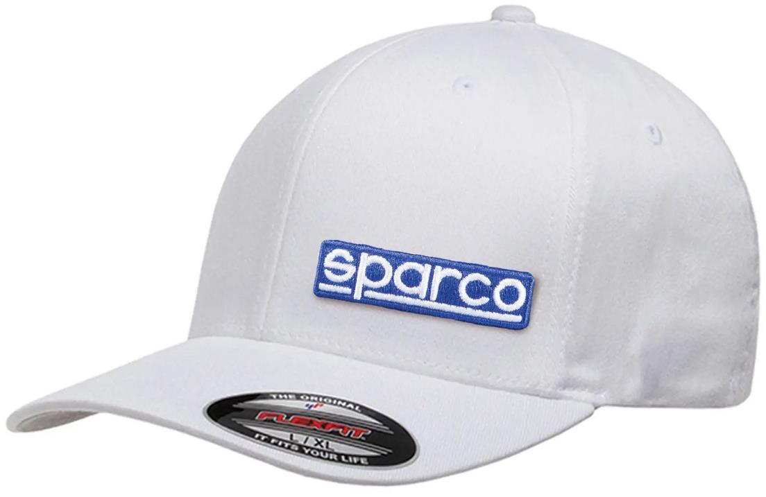 Sparco Flexfit sapka, L/XL méret, fehér