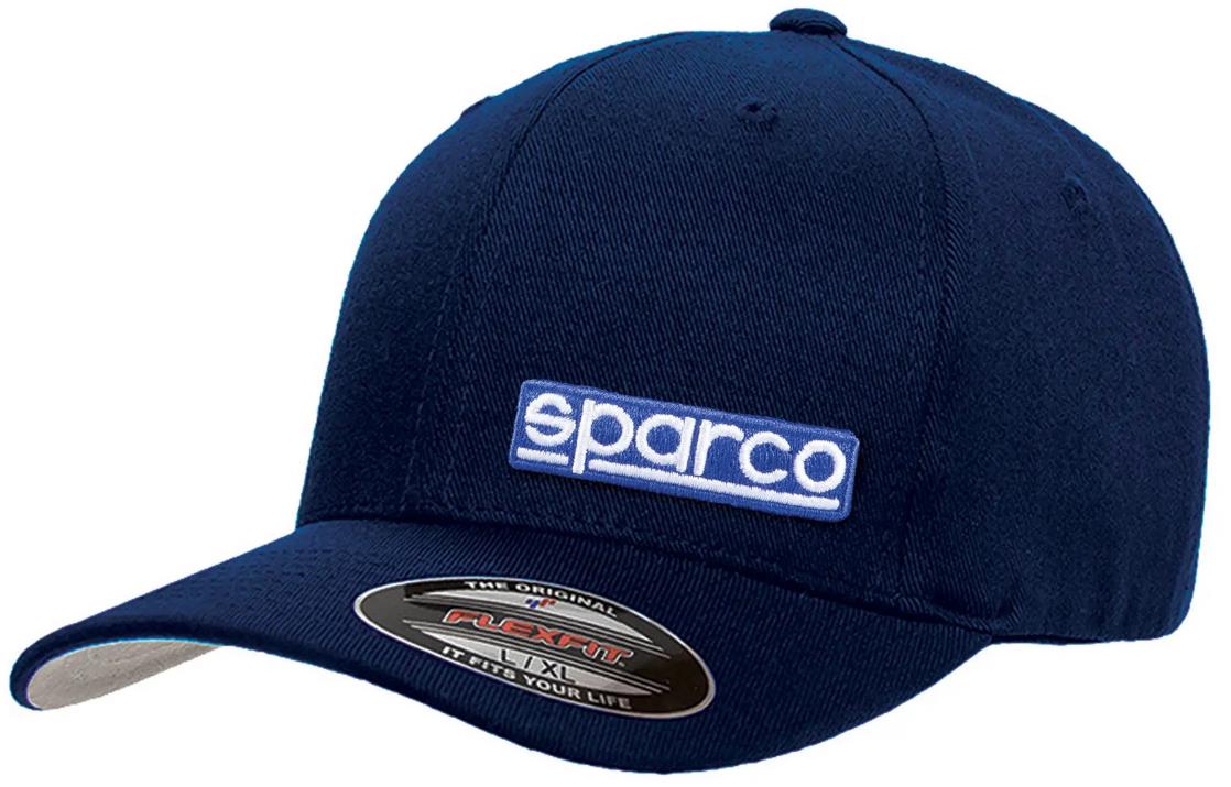 Sparco Flexfit sapka, L/XL méret, sötétkék