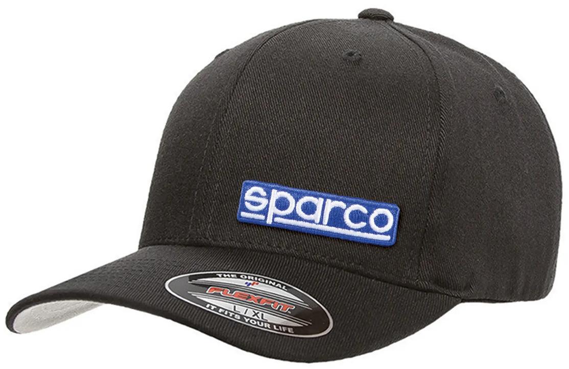 Sparco Flexfit sapka, L/XL méret, fekete