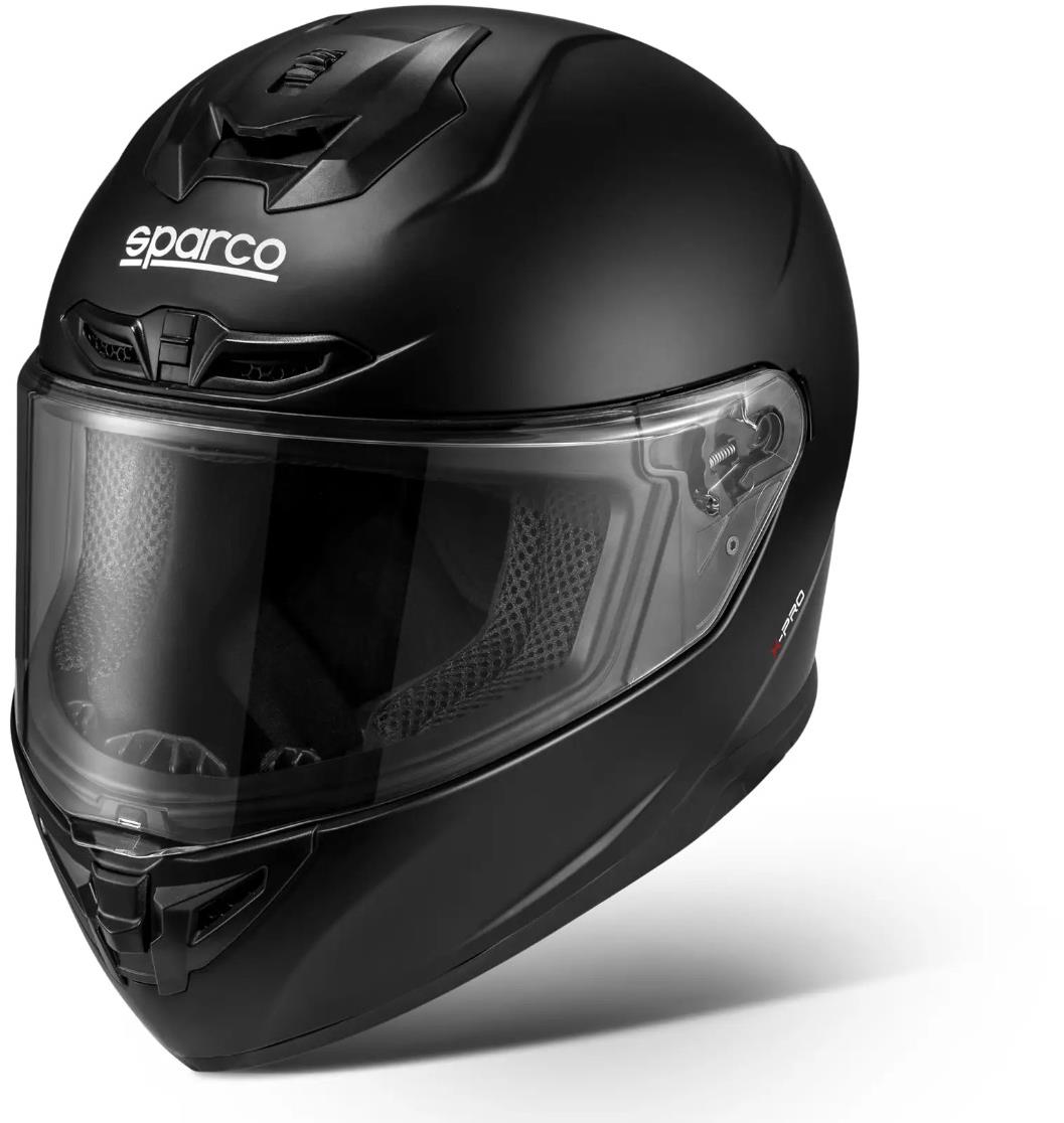 Sparco X-PRO bukósisak ECE 22.06 homologizációval, fekete, M méret