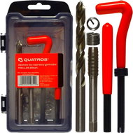 Quatros Repair kit for damaged threads M7 × 1.0 Helicoil + 10 thread inserts - Tool Set