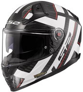 LS2 FF811 VECTOR II-06 CARBON-06 STRONG bílá vel. S - Motorbike Helmet