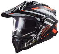LS2MX701 EXPLORER-06 CARBON EDGE adventure fluo-oranžová vel. XXL - Motorbike Helmet