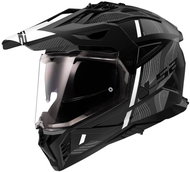 LS2MX702 PIONEER II-06 HILL adventure matt-black/white size 2.5 mm XL - Motorbike Helmet