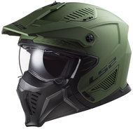LS2 OF606 DRIFTER-06 Multifunkční trial matná-zelená vel. M - Motorbike Helmet