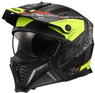 LS2 OF606 DRIFTER-06 DEVOR Multifunkční trial matná-černá vel. XXL - Motorbike Helmet