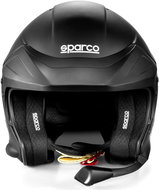Sparco Helma FLUX RJ-i, s interkomem a homologací FIA, černá - Car Helmet