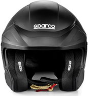 Sparco Helmet FLUX RJ, with FIA homologation, black, M - Car Helmet