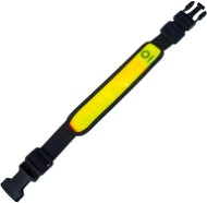 Reflexní páska + LED PL-1P01, se zapínáním na přezku, žlutá - Reflexní prvek