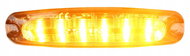 TT technology Výstražný strobo maják predátor SLIM 6 LED – šroub 12/24V - Maják