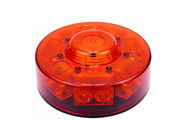 TT technology Výstražný LED maják, montáž na magnet, oranžový, 42 W, 12-24V, 10 režimů - Maják
