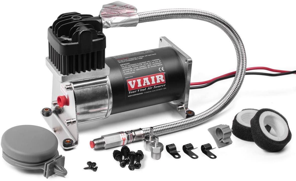 Viair 280C Chrom légkompresszor - max. 10,3 bar / 150 PSI, 45 liter / perc