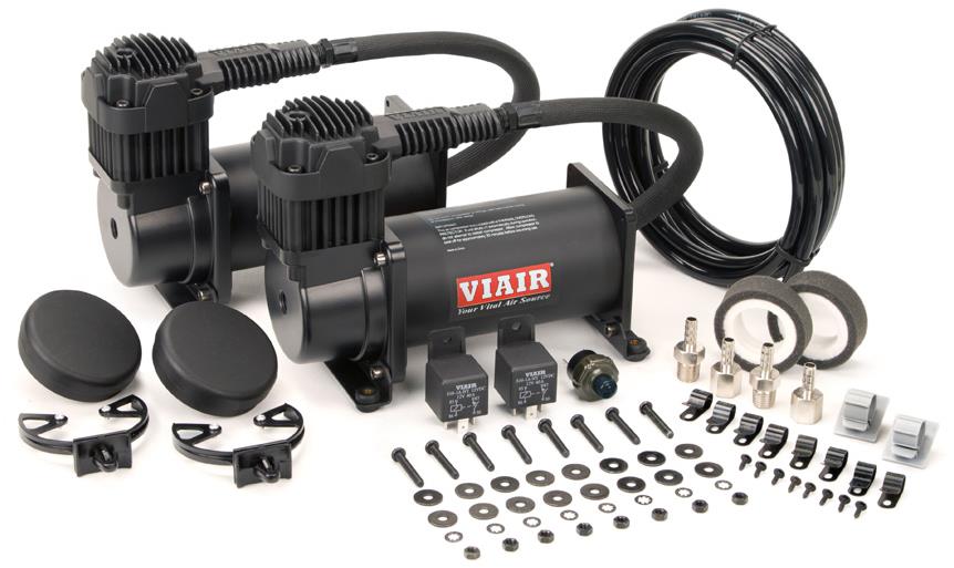 Viair 380C Stealth Black Dual Pack légkompresszor szett